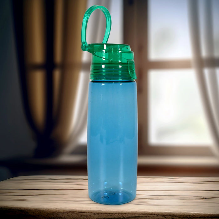 12736 Premium Transparent Plastic water bottle Outdoor Sport Bottle, leakproof BPA-free for travel for gym and children, Home, Travel, Office Use (1 pc / 450 ML Approx ) 