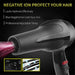 0386 1500 Watts Professional Hair Dryer 2888 (Black) 