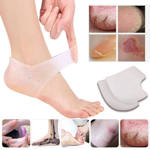 339 Moisturizing Skin Softening Silicone Gel for Dry Cracked Heel Repair (Multicolour) Sun Shoppee